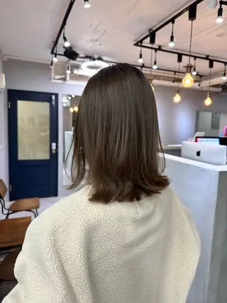 ミディアム 似合わせcut/艶 color🫧ひかりのヘアスタイル