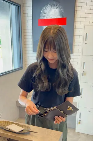 ロング カラー いなみね はるきのヘアスタイル