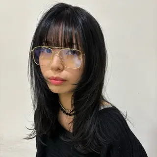 ロング カラー 🎀レイヤー/ カラー🐕‍🦺anのヘアスタイル