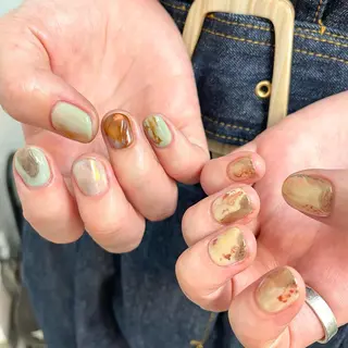 ネイル AOI✩⡱ y2kネイルのネイルデザイン