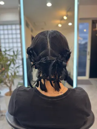 ヘアアレンジ @miyuki _uenoのヘアスタイル