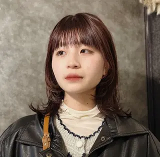 ミディアム カラー tete nico所属・似合わせ/ヘアカラー nanami🌸のヘアスタイル