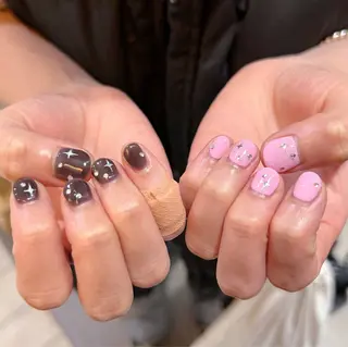 ネイル 長瀬 瑠霞のネイルデザイン