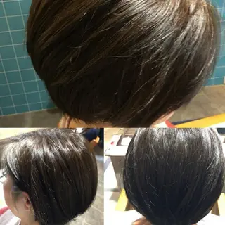 ショート alushe 岡 陽子のヘアスタイル