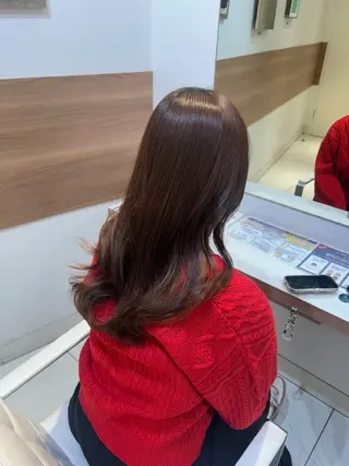 ミディアム 🫧艶髪カラー Hanan🎀のヘアスタイル