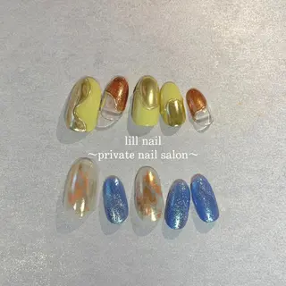 ミディアム pllia beautyのネイルデザイン