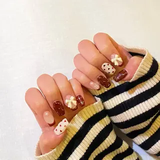 ネイル Allure小山店 アミのネイルデザイン