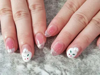 セミロング ネイル Fa.Stella ファステラ のネイルデザイン