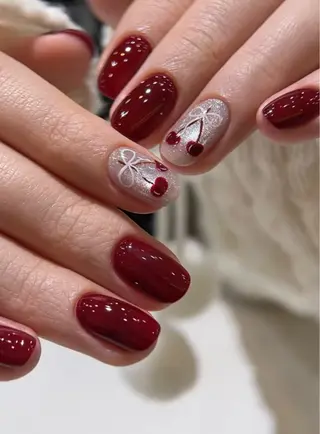 🩷🍓Ji Su🩷🐾のネイルデザイン