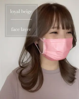 ミディアム カラー ヘアアレンジ topstylist 芳賀みなみのヘアスタイル