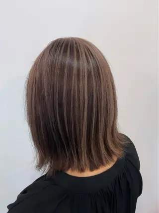 ミディアム カラー ARARE HAIR みゆきのヘアスタイル