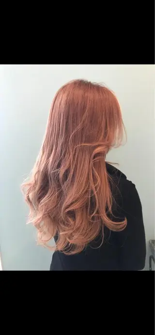 ロング カラー パーマ ヘアアレンジ メンズ ネイル 美容室 ソンリエのヘアスタイル