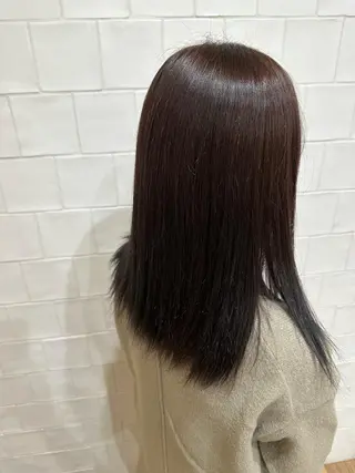 ミディアム カラー 透明感カラー/韓国風 /髪質改善/ゴトウのヘアスタイル