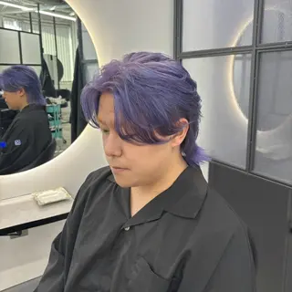 カラー メンズ Ren. 🦋デザインカラーのヘアスタイル