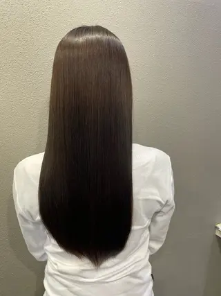 ロング カラー オカベ カレン💜のヘアスタイル