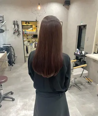 ロング カラー つちくら あみのヘアスタイル