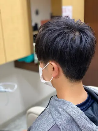 ショート 仲川 遼のヘアスタイル