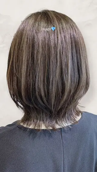 ミディアム カラー LEGO Yukiのヘアスタイル