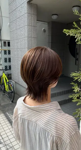ショート カラー 髪質改善美容師 鈴木のヘアスタイル