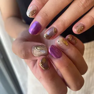 ネイル revia所属・ERI Nailistのネイルデザイン