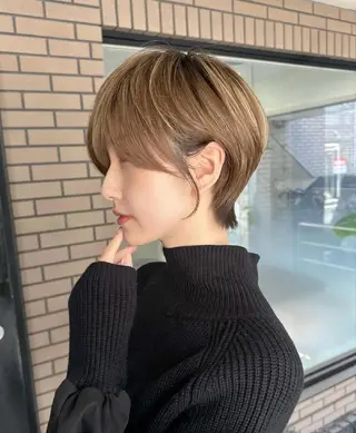 ショート nex the salon coall所属・🫧似合わせショート イシダ🫧のヘアスタイル