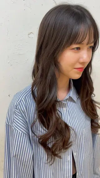 ミディアム カラー ヘアアレンジ 髪質改善/縮毛/新宿 🫧SUZUKA🫧のヘアスタイル