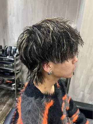 ミディアム カラー メンズ カットモデル募集中/ 🐣藤木ひよ🐣のヘアスタイル