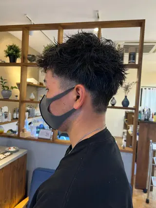 メンズ TREASTAR所属・松永 真弥のヘアスタイル