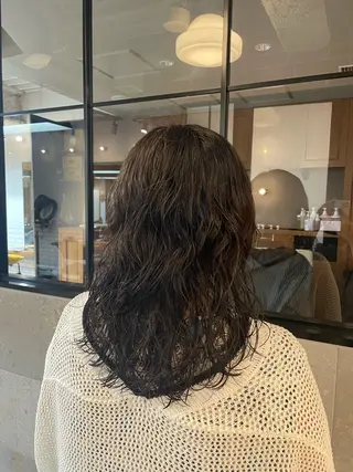 ミディアム パーマ 🌸せれな /韓国風カット🌸のヘアスタイル