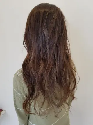 ロング カラー 髪質改善/ハイライト 小林秀樹のヘアスタイル