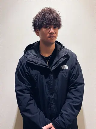 ショート パーマ メンズ ARCHE南堀江所属・ARCHE南堀江 MENS専用のヘアスタイル