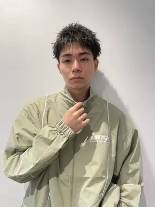 メンズ メンズカット・ パーマhanaのヘアスタイル