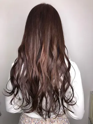 ロング カラー 艶髪職人 山本隼正のヘアスタイル