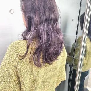 カラー ロング 髪質改善 Noe心斎橋店のヘアスタイル