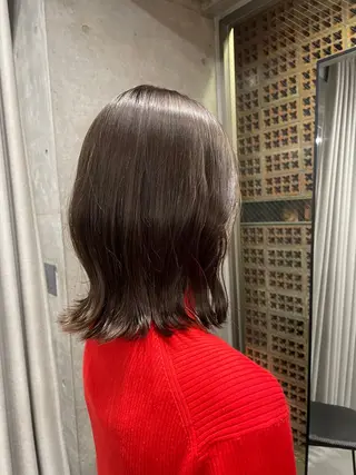 ミディアム カラー 表参道/髪質改善・ 透明感 colorのヘアスタイル