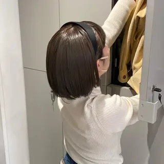 ミディアム カラー noa/ 渋谷のヘアスタイル