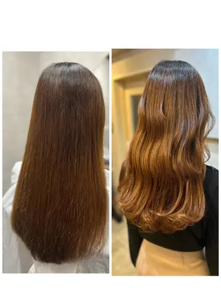 セミロング ヘアアレンジ 小野 【髪質改善】のヘアスタイル