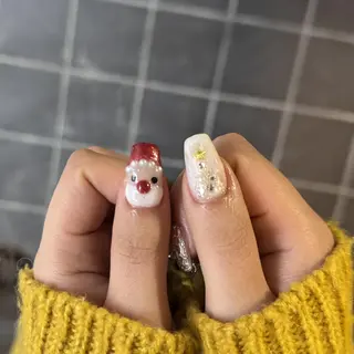 ミディアム ゆびノさき 天王寺のネイルデザイン