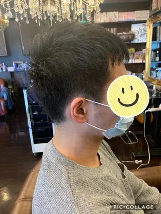 メンズ 藤井菜々 （エルベスアクト）のヘアスタイル