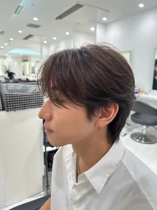 カラー メンズ 🐺メンズパーマ マッシュ　あさひ🐺のヘアスタイル