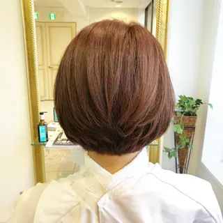 ショート カラー 縮毛矯正⭐️ TAKAHIROのヘアスタイル