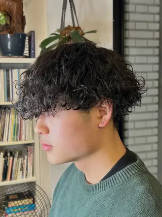 パーマ メンズ Di-KA HAIR sendai所属・TASHIRO KOUのヘアスタイル