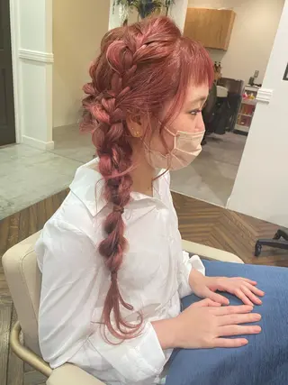 ロング ヘアアレンジ Minami .のヘアスタイル