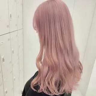 ロング カラー 🫧うる艶トレンド 🫧透明感カラーのヘアスタイル