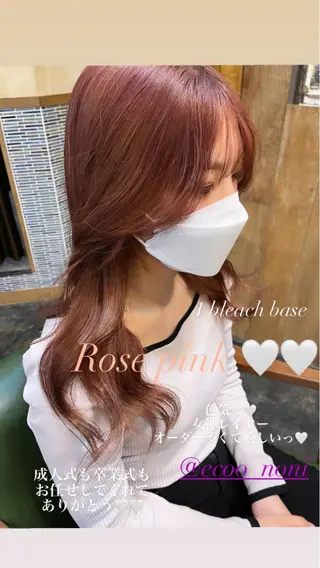 ロング 韓国 / 中国ヘア 🦋Noniのヘアスタイル