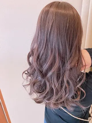 ロング カラー ヘアアレンジ エクステ＆カラー 特化F-card上通のヘアスタイル