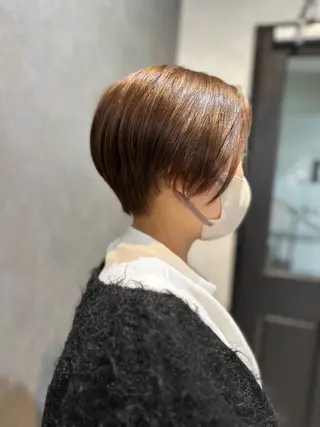 ショート カラー メンズモデル募集中 <石川愛莉>のヘアスタイル