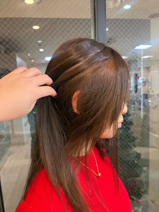 ロング CREA渋沢 モデル募集🌺アイナのヘアスタイル