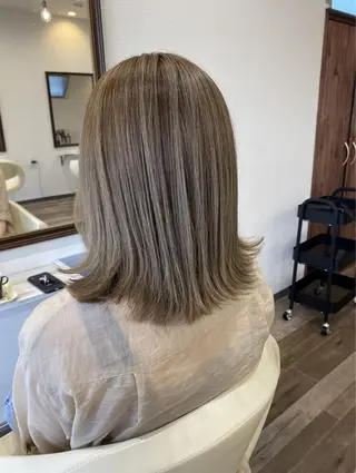 ミディアム カラー Agu hair reign 大和八木店【アグ ヘアー レイン】所属・アグヘアー　レイン 松丸冬磨のヘアスタイル