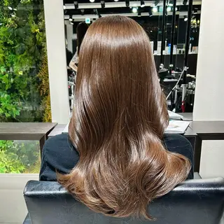 透明感♡暗髪カラー/ Kazuha🎀のヘアスタイル